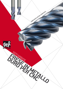 Catalogo Frese in metallo duro  per CNC CMDF2012
