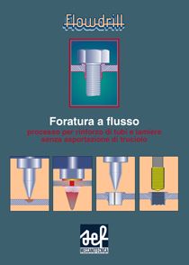 Flowdrill foratura a flusso catalogo blu