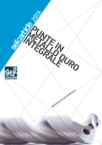 Catalogo Punte in metallo duro SEFCARBIDE CATMDP 2016